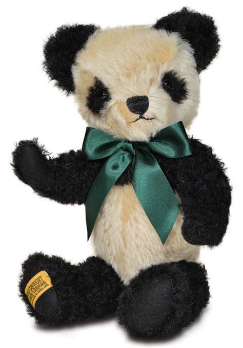 Antique Panda By Merrythought Teddy Bear Teddy Mohair Teddy Bear