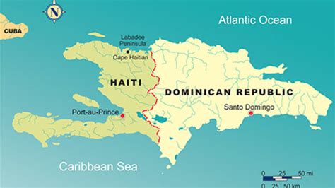 Where Is Haiti Located On A World Map Map