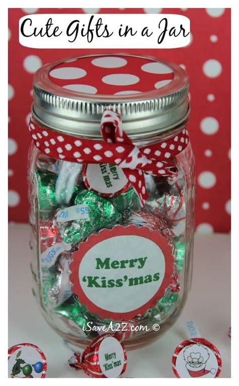 From pajamas and puzzles to 72 unique christmas presents that you haven't thought of yet. Unique Handmade Christmas Gifts: 'Kiss 'mas Gift in a Jar ...