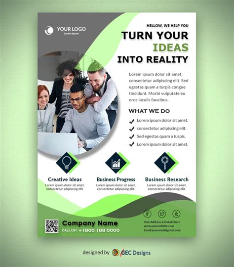 Startup Business Promotion Flyer Template Gec Designs