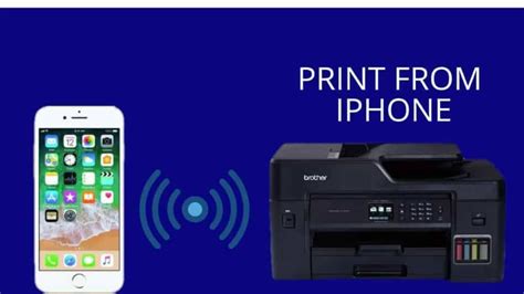 How To Connect Brother Printer To The Iphone Brother Printers