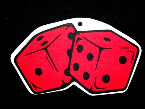 Red Dice Air Freshener Stinky Things Store