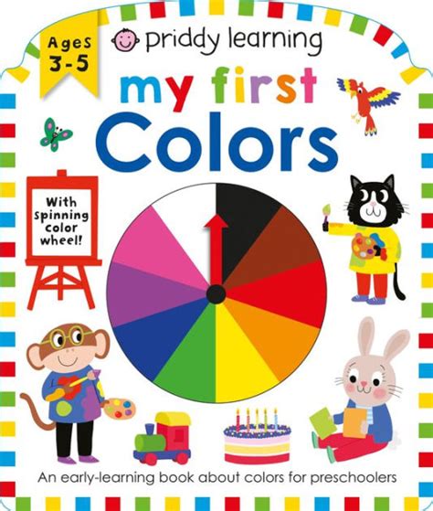 Priddy Learning My First Colors By Roger Priddy Board Book Barnes