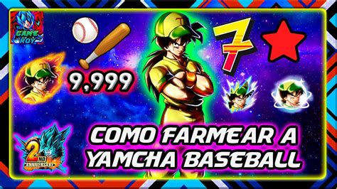 Maybe you would like to learn more about one of these? COMO FARMERAR A YAMCHA BASEBALL 7 ESTRELLAS 2020 DRAGON BALL LEGENDS/ DB LEGENDS - YouTube
