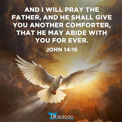 John 1416 Kjv And I Will Pray The Father And He Shall Give You