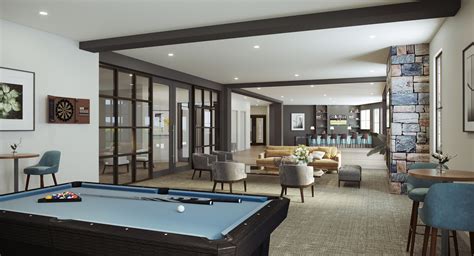 That facilitates auditory communication for groups of a few. CLUBHOUSE RENDERINGS - INTERIOR & EXTERIOR - Artistic Visions