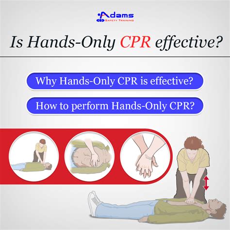 Learn Why Aha Hands Only Cpr Is Effective Adams Safety Training
