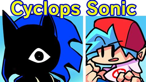 Friday Night Funkin Speed Vs Cyclops Demo Control Song Sonic