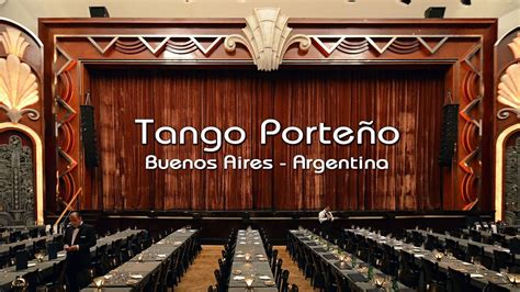 Tango Porteño Buenos Aires Argentina Clipe