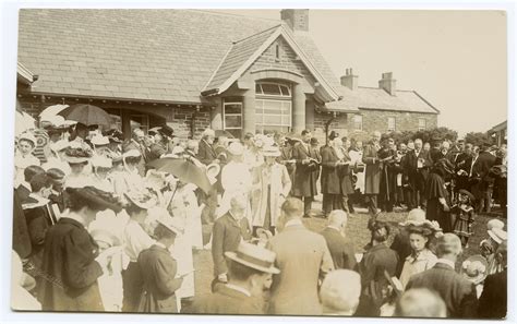 Opening Of The Cottage Hospital Ramsey Photographic Archive Imuseum