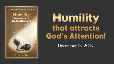 Humility That Attracts God S Attention Sunday Sermon YouTube