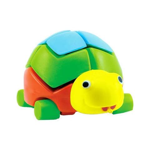 Brinquedo Educativo Blocos De Montar De Encaixe Tartaruga Maxi Toys