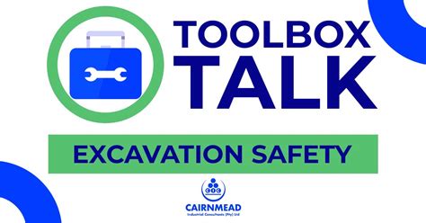 Toolbox Talk Excavation Safety Cairnmead