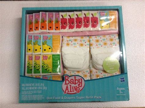 Baby Alive Doll Food Packs