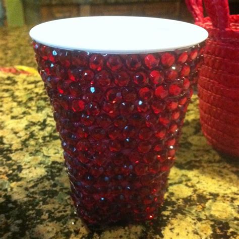 Bedazzled Red Solo Cup 21st Bday Ideas Red Solo Cup 21st Birthday