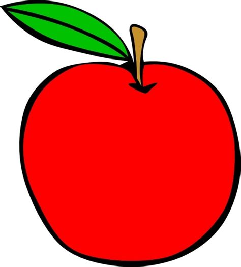 Apple Clip Art Free Vector In Open Office Drawing Svg Svg Vector