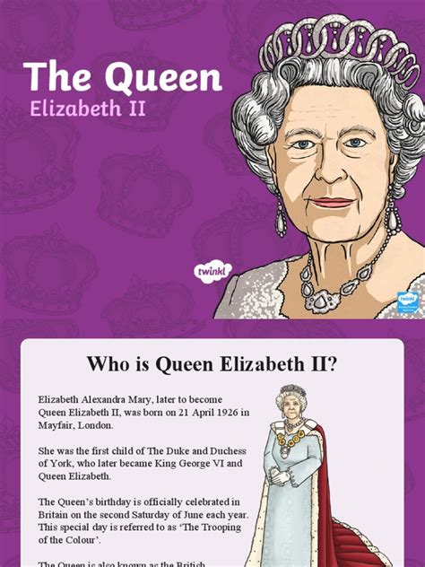 queen elizabeth ll powerpoint pdf elizabeth ii monarchy of the united kingdom