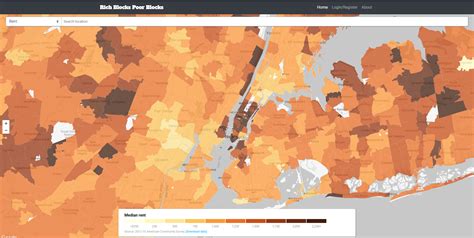 Nyc Area Rents Keep On Going Up And Up This Is A Map Of The 2012 16