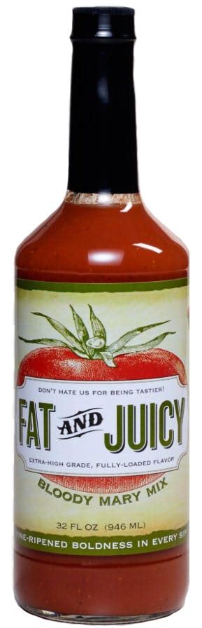 Fat And Juicy Bloody Mary Mix 32 Oz Yankee Spirits