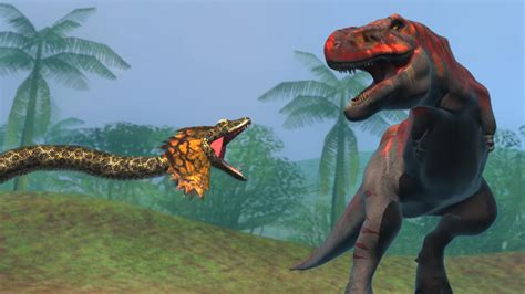 Arena Giganotosaurus Vs T Rex Roblox