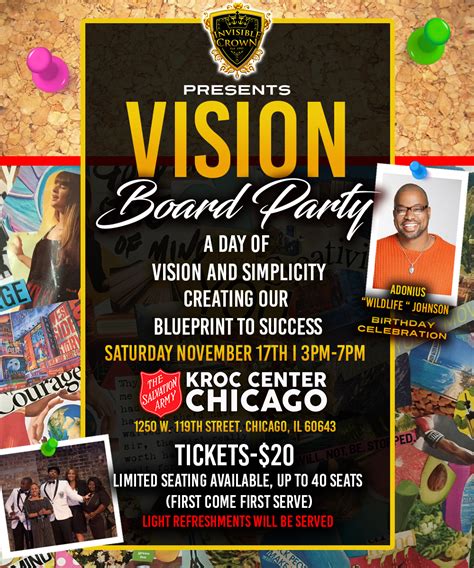 Vision Board 2019 Pin Vision Board Party Vision Board