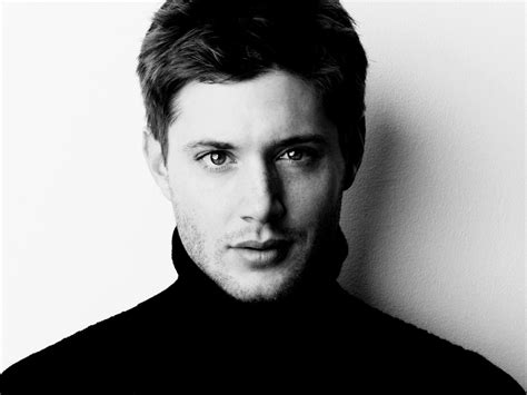 X Jensen Ackles Black And White Images X Resolution Wallpaper Hd Celebrities K