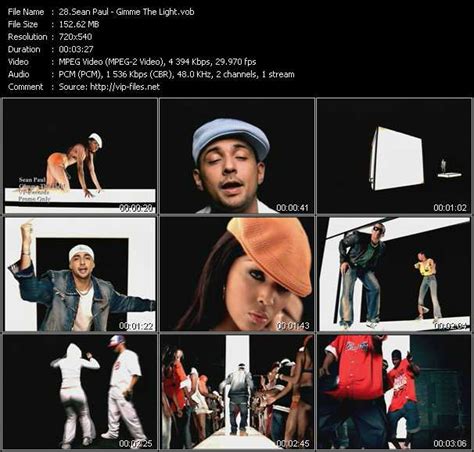 Sean Paul Gimme The Light Download Music Video Clip From Vob