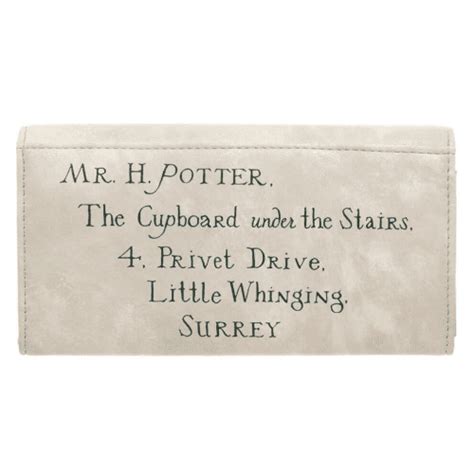 Hogwarts Letter Wallet Quizzic Alley Magical Store Selling Licensed