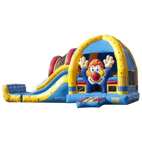 Clown Bounce House With Slide Clown Bounce House With Slide For Sale