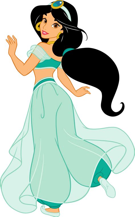 Princess Jasmine Svg