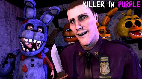 Fnaf Killer In Purple Playing As William Afton And Stuffing A Child