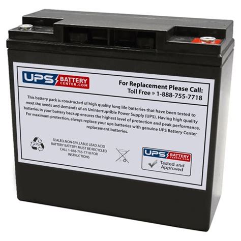 12v 22ah Deep Cycle Agm Sla Battery With M5 Insert Terminals