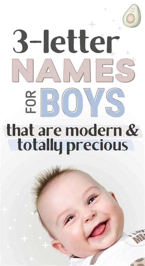 63 Perfect 3 Letter Boy Names New List For 2024