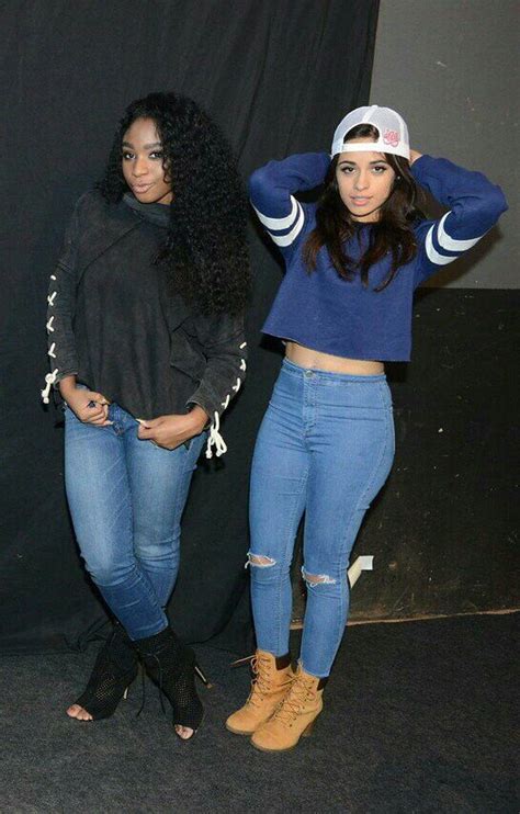 Normani Kordei And Camila Cabello In Porto Alegre Camila Cabello Camren Fifth Harmony