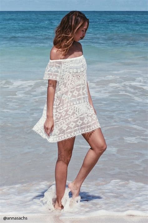 Forever 21 Crochet Embroidered Cover Up Best Swim Cover Ups 2017