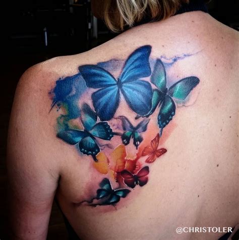 Watercolor Butterfly Tattoo At Getdrawings Free Download