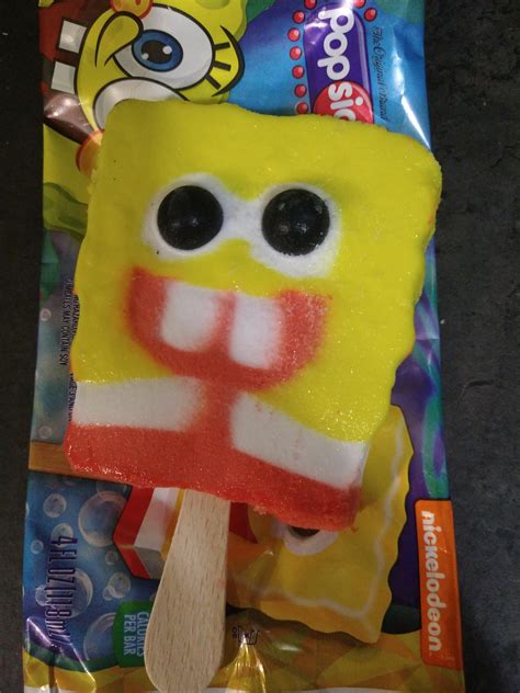 This Almost Perfect Spongebob Popsicle Rmildlyinteresting