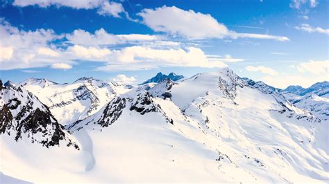 Snowy Mountains Wallpaper