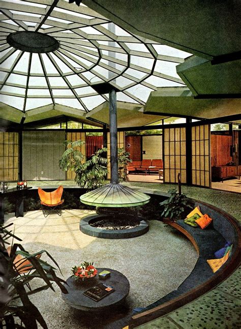 The Mid Century Conversation Pit Check Out Dozens Of Trendy 60s 70s