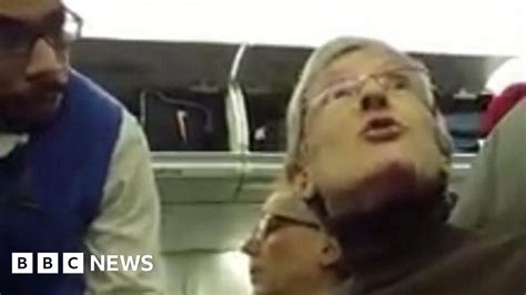 Anti Trump Rant Woman Removed From Alaska Airlines Plane Bbc News