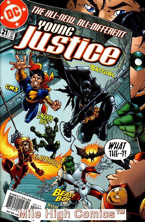 Young Justice 1998 Series Dc 21 Good Comics Book Comic Books