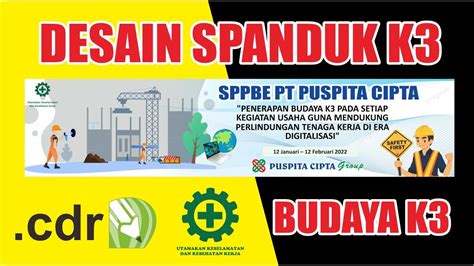 Spanduk Penerapan Budaya K3 Youtube