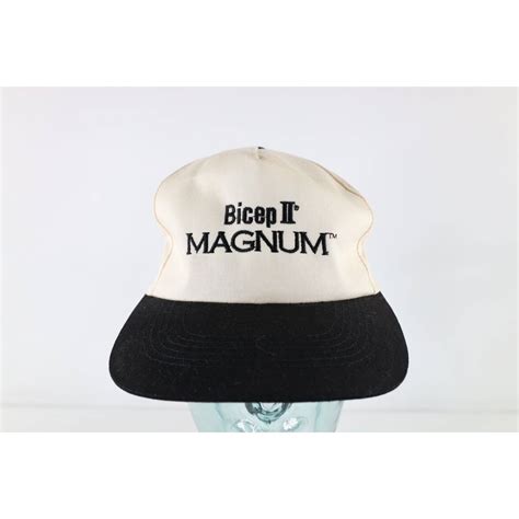 Vintage Vintage 90s Bicep II Magnum Herbicide Snapback Hat Cap Grailed