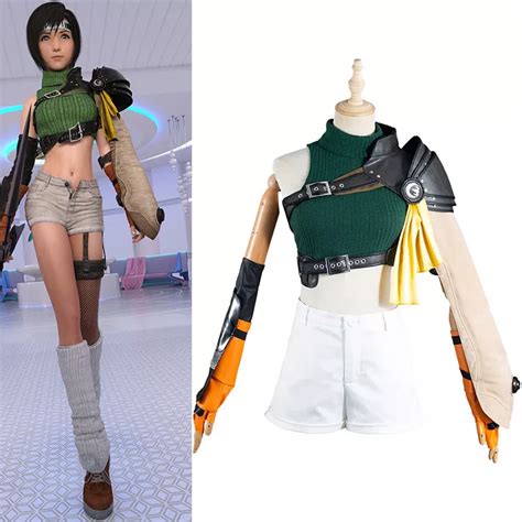 Yuffie Kisaragi Cosplay Costumes Classic Outfits For Mens And Womens