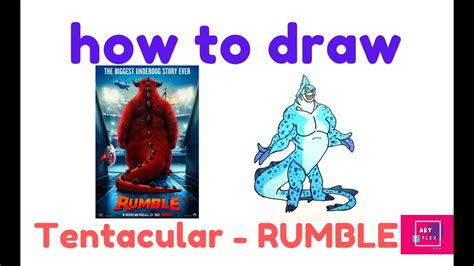 How To Draw Color Tentacular Rumble Movie Step By Step YouTube