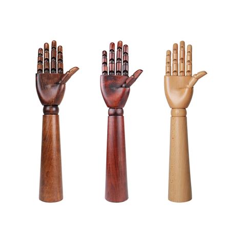 Wood Model Hand Mannequin Flexible Movable Fingers Manikin Etsy