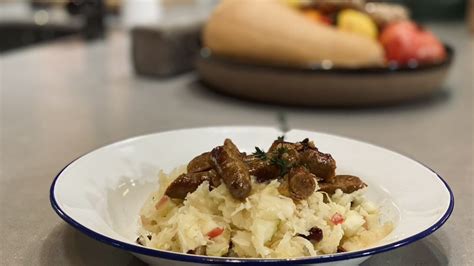 Koken met Hugo zuurkoolstamppot met een twist