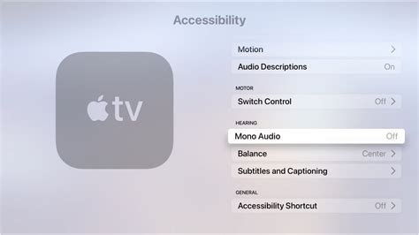 How To Adjust Your Apple Tv Accessibility Settings