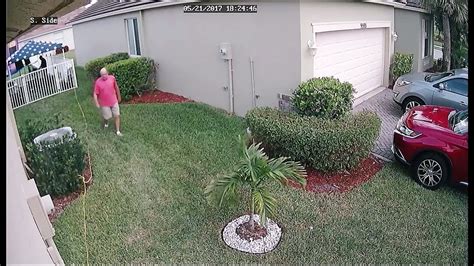 This Neighbor Tried To Get Away With A Dangerous Act But Security Cameras Captured His Every