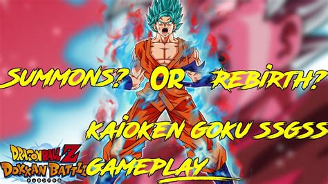 Frankly i personally feel that dokkan pretty much is a jrpg in mobile form. SSGSS Kaioken Goku Gameplay DragonBall Z Dokkan Battle (JP ...